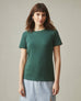 Women's Premium Slub Crew Tee St. Patricks Day - Trekking Green